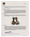 Bruce Lee Owned & Used Five-Pound Weider Weights -- From the Estate of Lee's Protege Herb Jackson